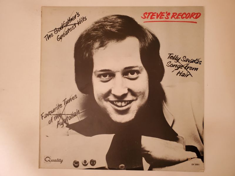 Unknown (Album is titled as 'Steve's Record') Steve's Record vinyl record